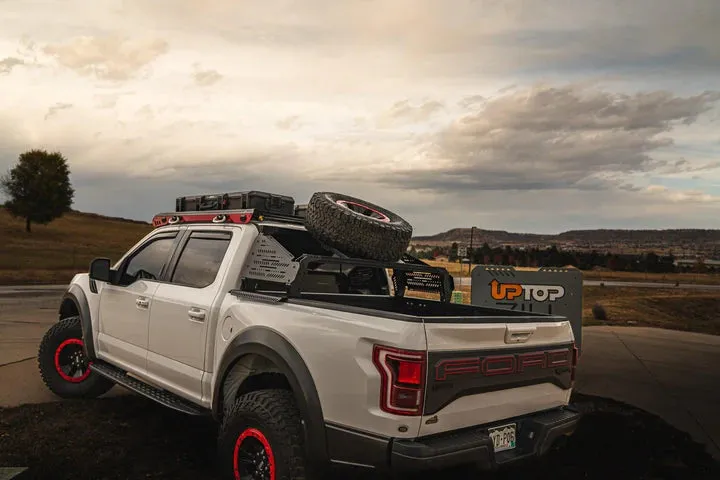 upTOP Overland Baja Bed Rack & Tire Carrier