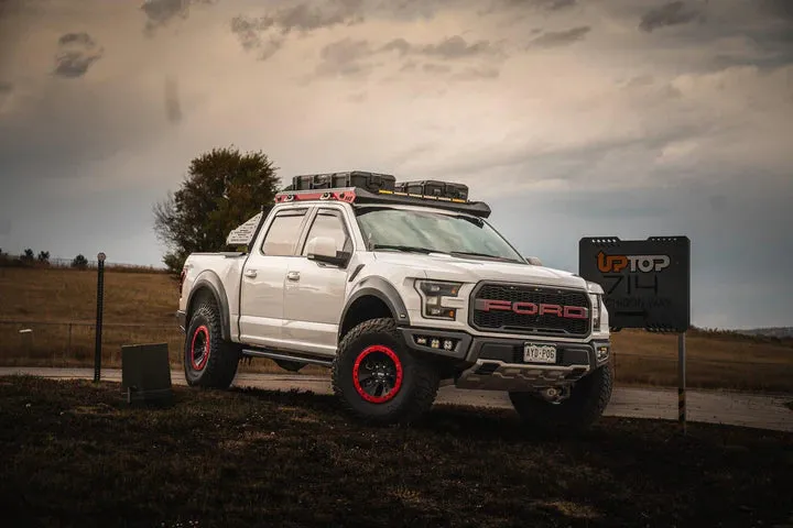 upTOP Overland Baja Bed Rack & Tire Carrier