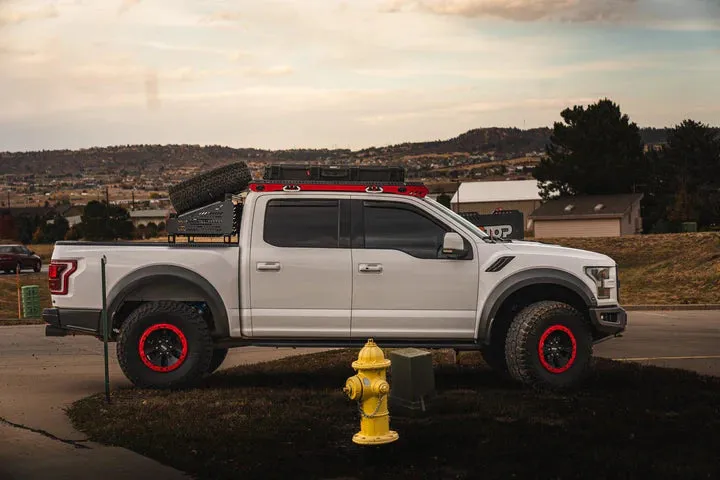 upTOP Overland Baja Bed Rack & Tire Carrier