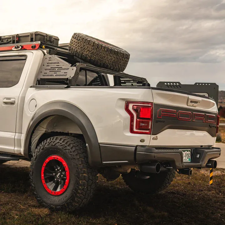 upTOP Overland Baja Bed Rack & Tire Carrier